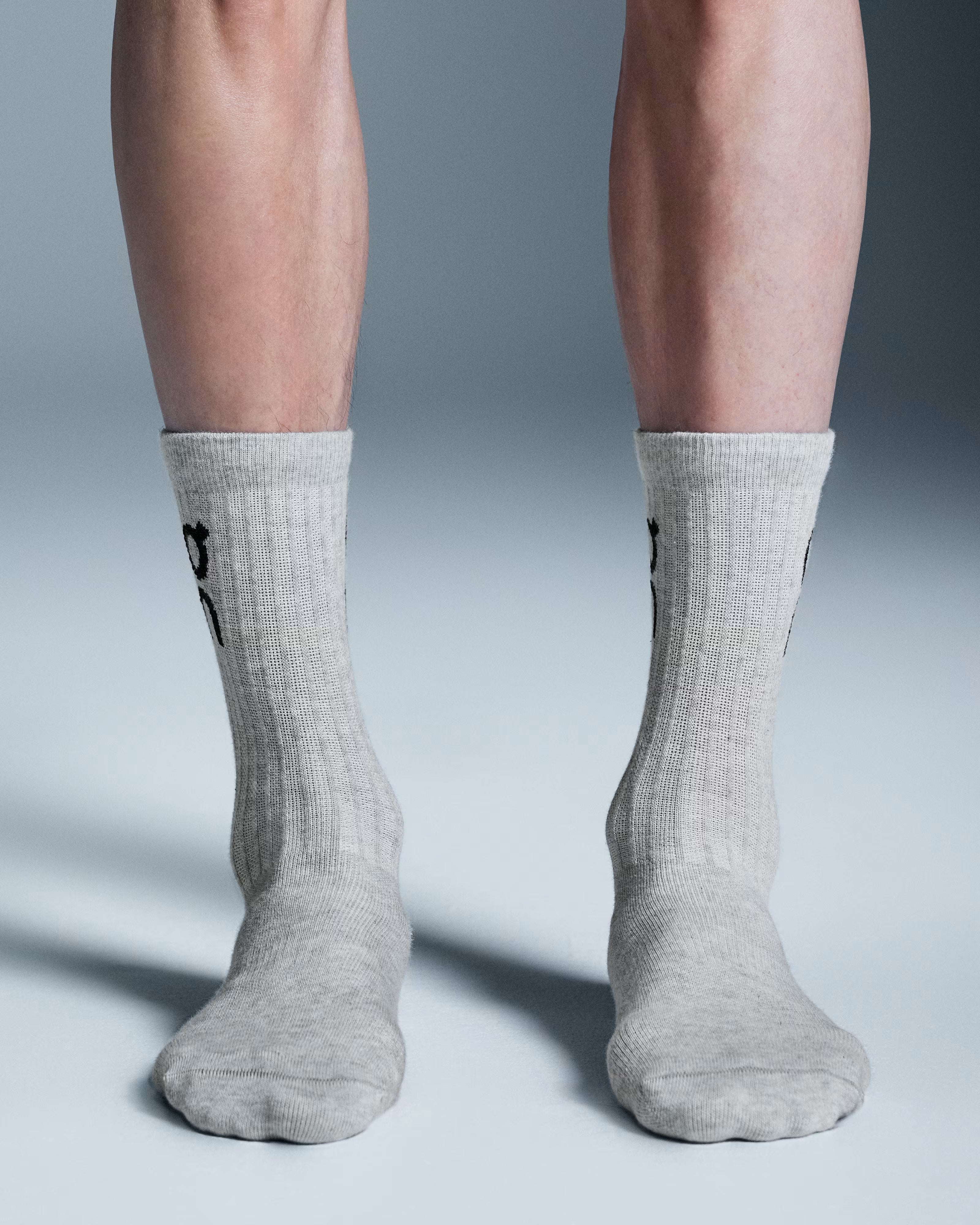 Sock High heather Gray